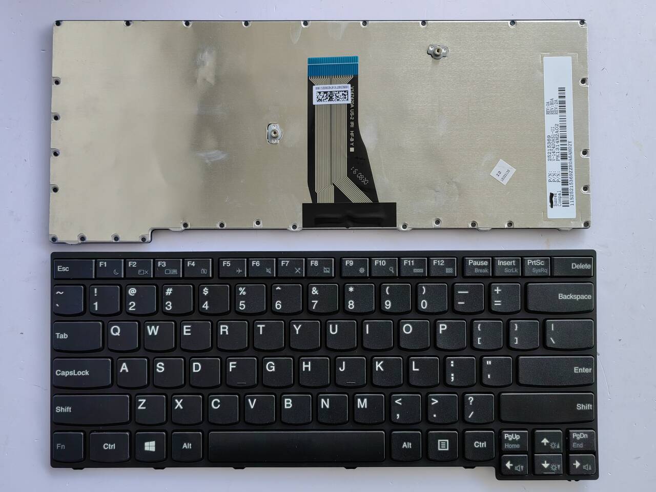 Picture of New Replacement Laptop Keyboard For LENOVO E40-70 BLACK FRAME BLACK US Layout